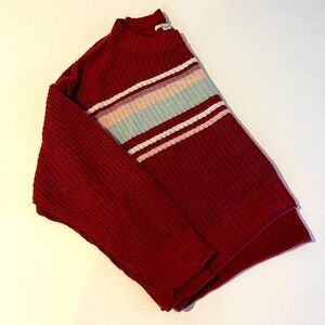 American Eagle Striped Sweater, Size M